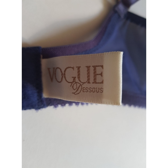 Vogue Dessous Sheer Lace Unlined Bra - Picture 11 of 12